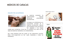 Desktop Screenshot of medicoscaracas.com